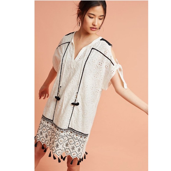 Hermant & Nandita Aditya Embroidered Tunic Dress - Picture 2 of 8